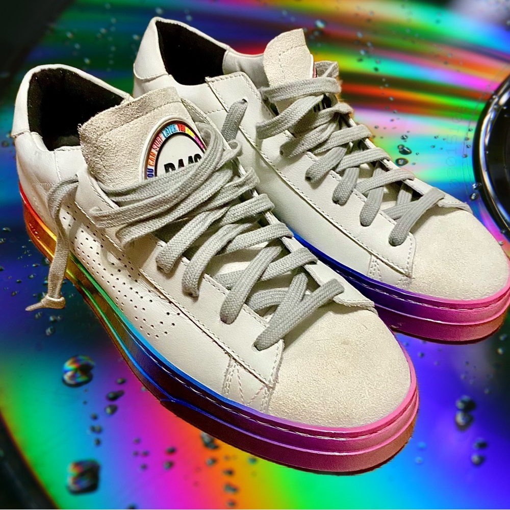 💰SOLD💰P448 Rainbow Sneakers